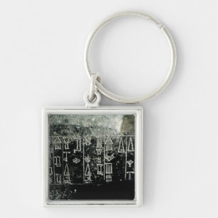 Cuneiform script keychain