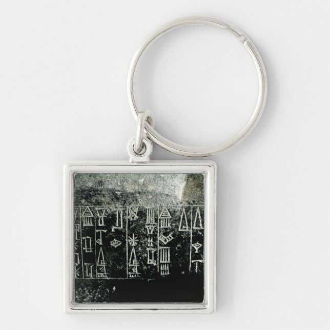Cuneiform script keychain (Front)