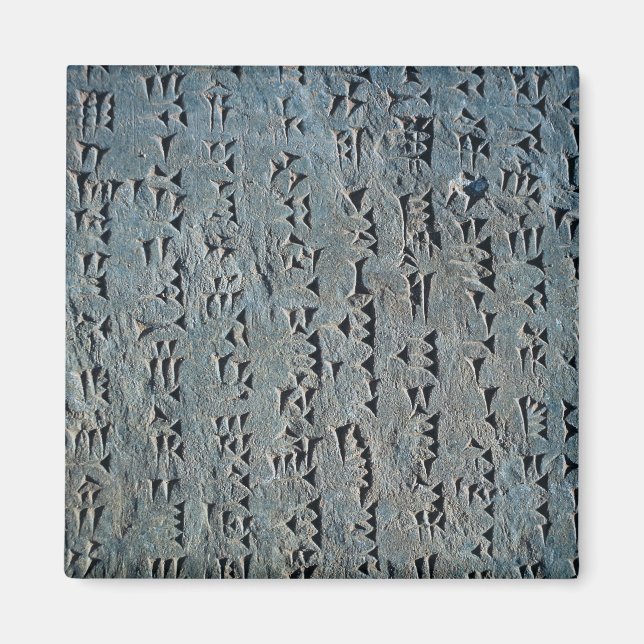 Cuneiform script magnet (Front)