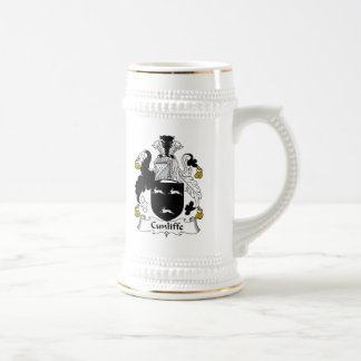 Cunliffe Family Crest Beer Stein