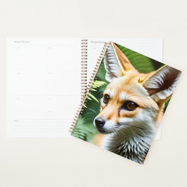 Cunning Fennec Fox, Planner (Display)