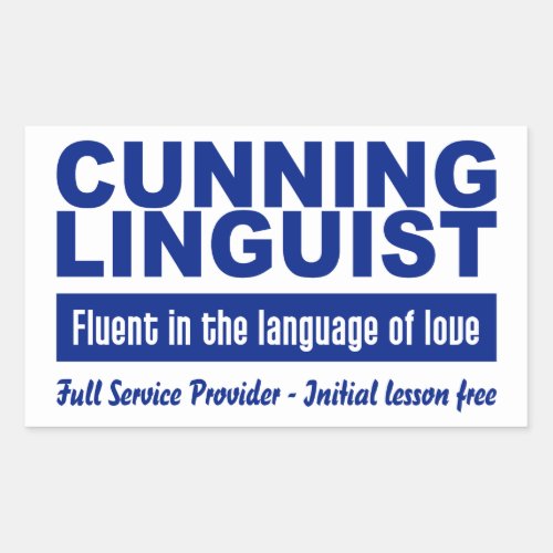 Cunning Linguist stickers