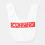 Cunning Stamp Baby Bib