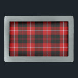 Cunningham Belt Buckle<br><div class="desc">Cunningham clan tartan plaid</div>