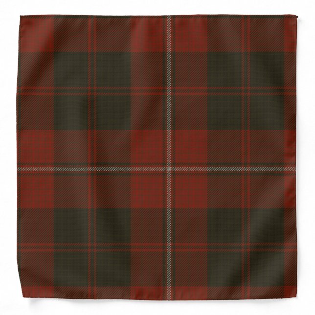 Cunningham Clan Tartan Bandana (Front)