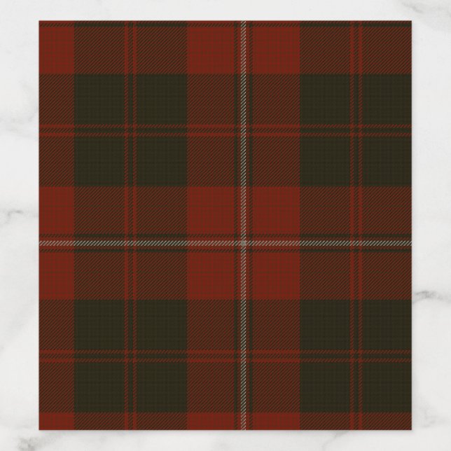Cunningham Clan Tartan Envelope Liner (Design)