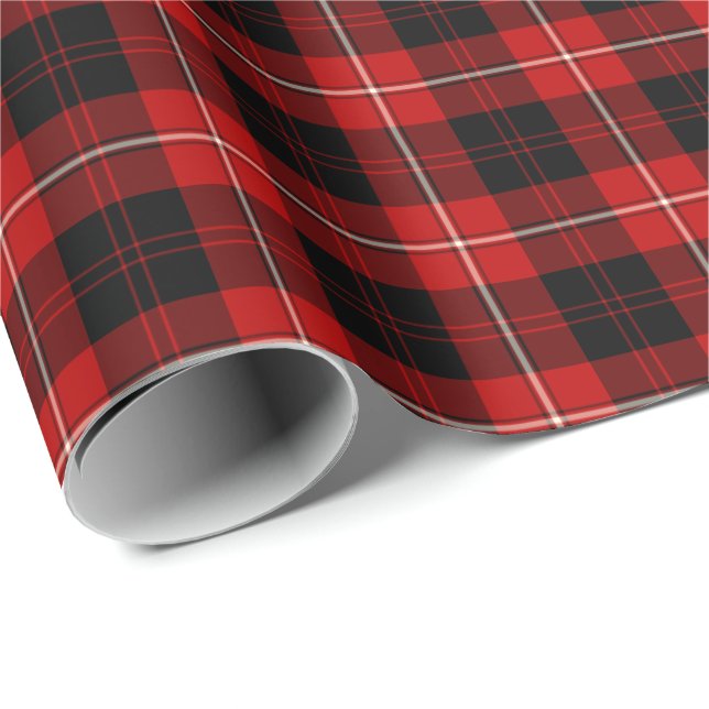 Cunningham Clan Tartan Wrapping Paper (Roll Corner)