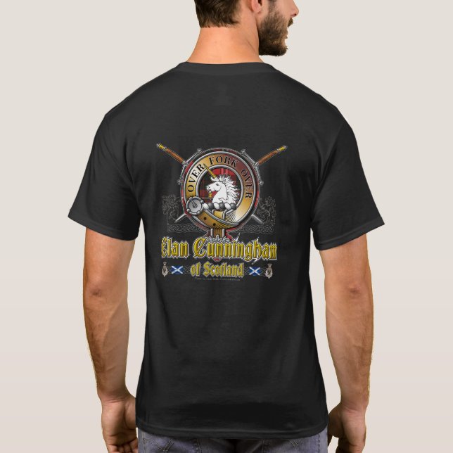 Cunningham Crest Badge T-Shirt (Back)