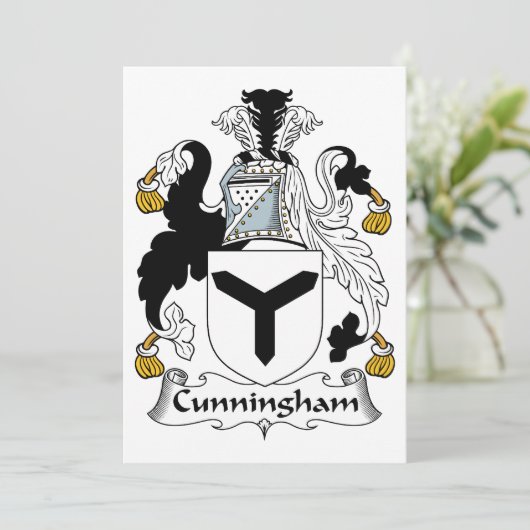 Cunningham Family Crest (Standing Front)