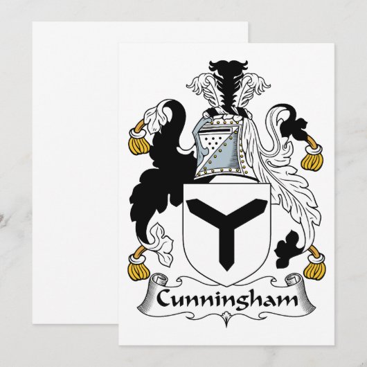 Cunningham Family Crest (Front/Back)