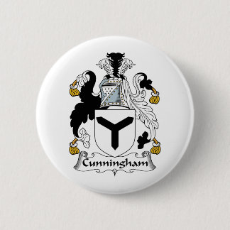 Cunningham Family Crest Button