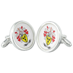 Cunningham Family Crest Coat of Arms Cufflinks