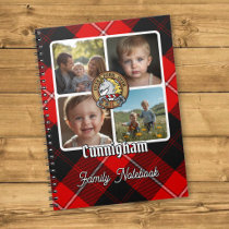 Cunningham Family Photo Collage Notebook