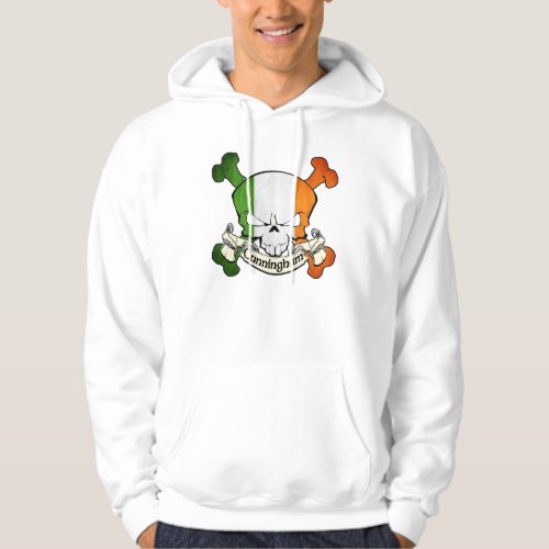 Cunningham Irish Skull Hoodie