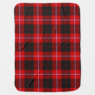 Cunningham tartan baby blanket
