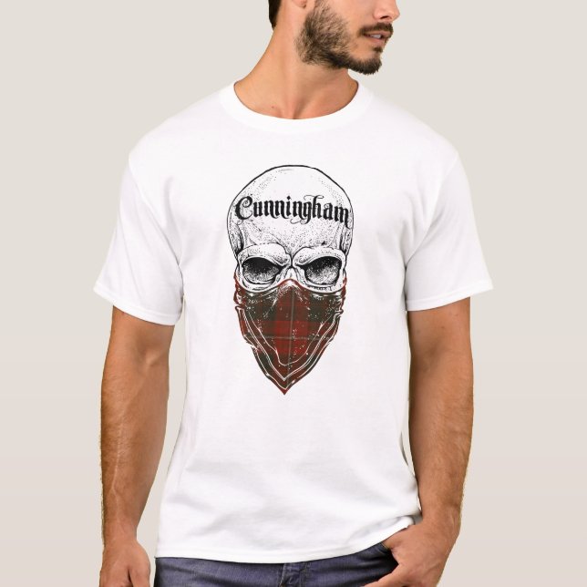 Cunningham Tartan Bandit T-Shirt (Front)