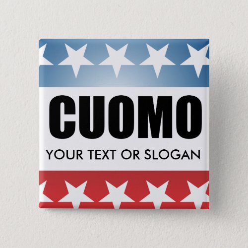 CUOMO 2010 PINBACK BUTTON