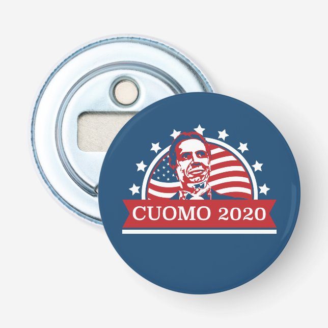 Cuomo 2020 | Vote for President Bottle Opener (Front)