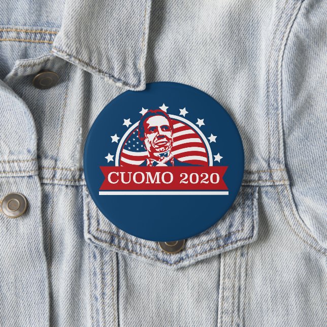 Cuomo 2020 | Vote for President Button (In Situ)