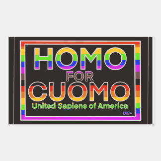Cuomo 2024 rectangular sticker