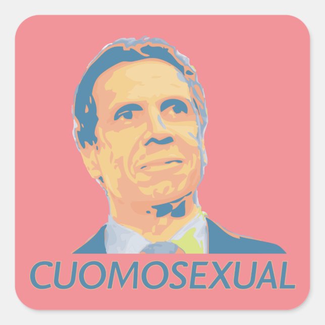 Cuomosexual Square Sticker (Front)
