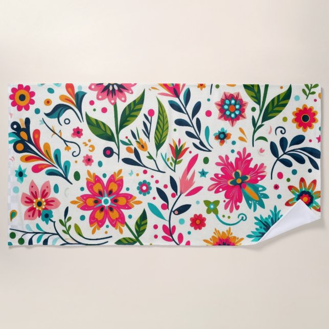 Cup Beach Towel (Front)