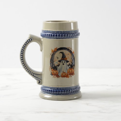 Cup beautiful halloween fontome beer stein