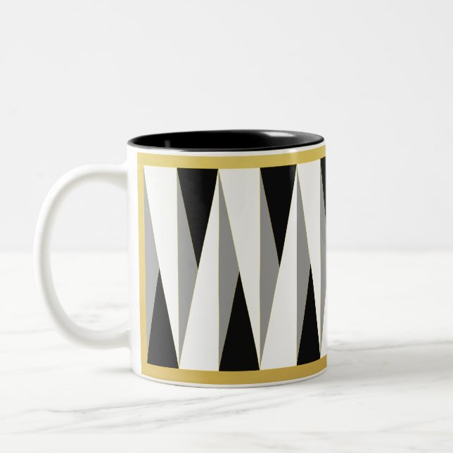 cup | black | white | gold | triangle °2 (Left)