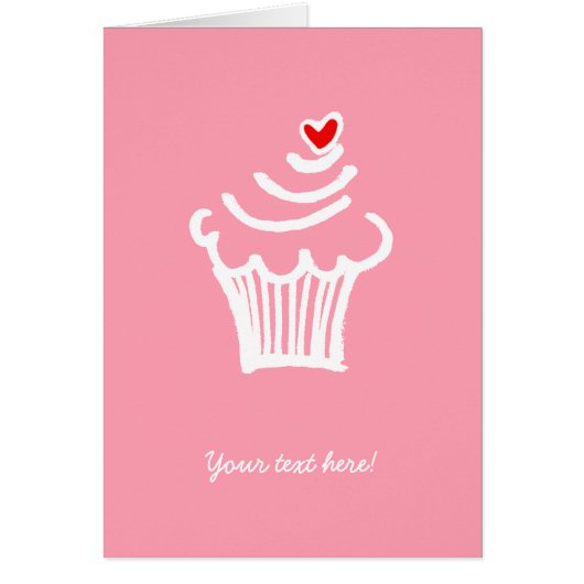 Cup cake card (Front)