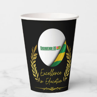 Cup- excellence in education paper cups