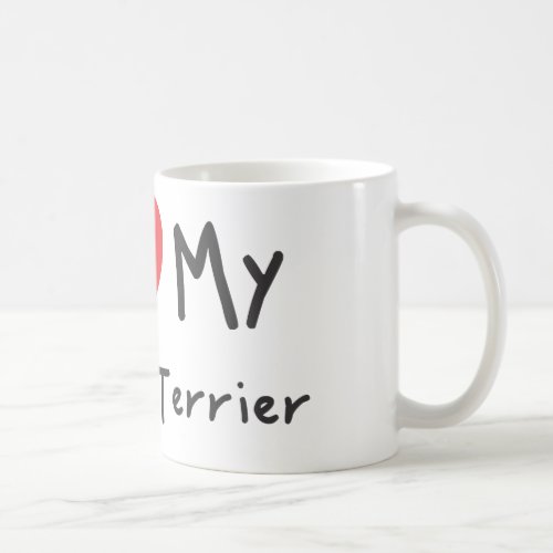 Cup I love My Airedale Terrier