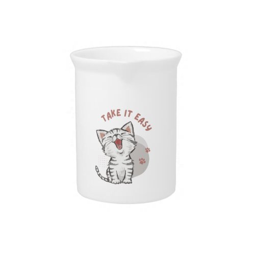 Cup in cat slight camel beverage pitcher
