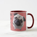 Cup &quot;mops&quot; Red at Zazzle