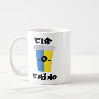 Cup-O-Chino Basic Ceramic Mug