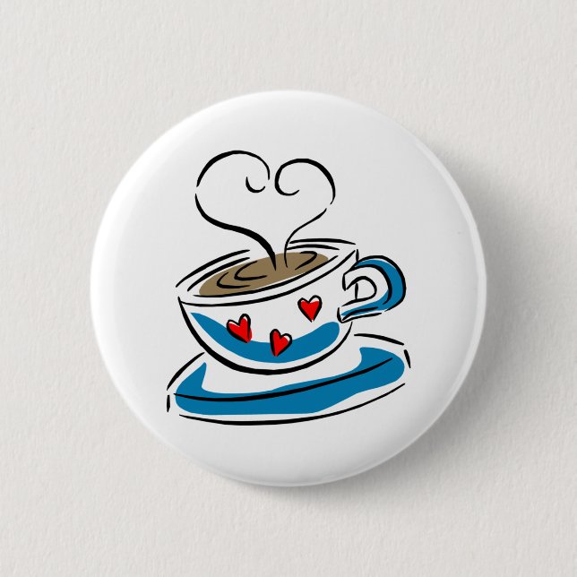 Cup 'o Love Button (Front)