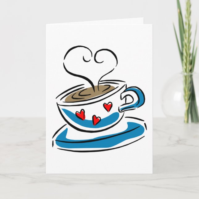Cup 'o Love Holiday Card (Front)