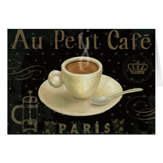 Cup of Cappuccino Cards (Front Horizontal)