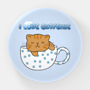 Cup of Cat-feine Kawaii Style Paperweight