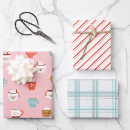 Cup of Cheer holiday wrapping paper 