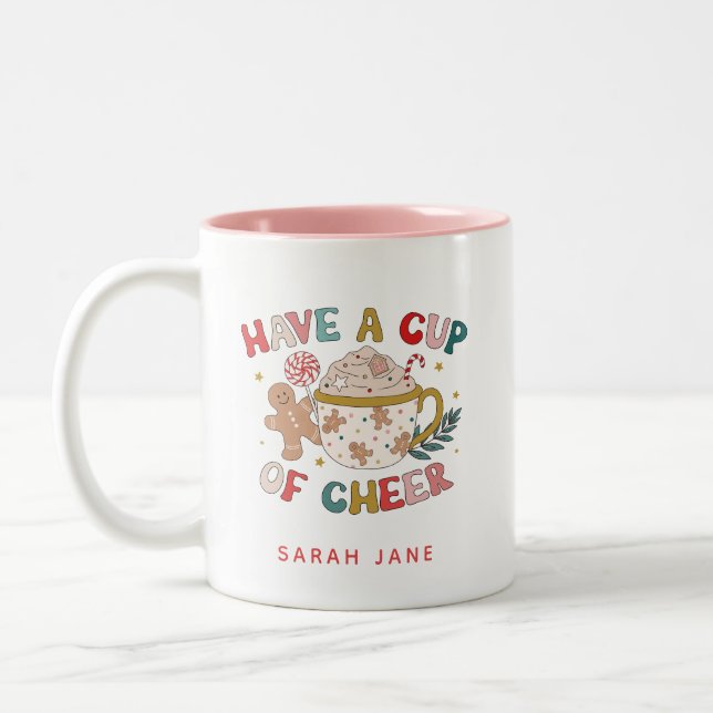 Cup Of Cheer Mug (Left)