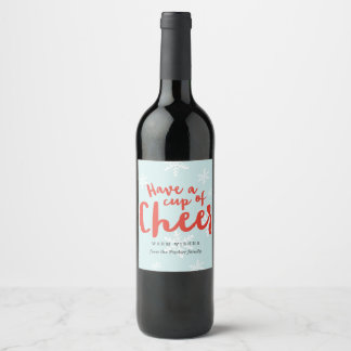 Cup of Cheer Wine Label