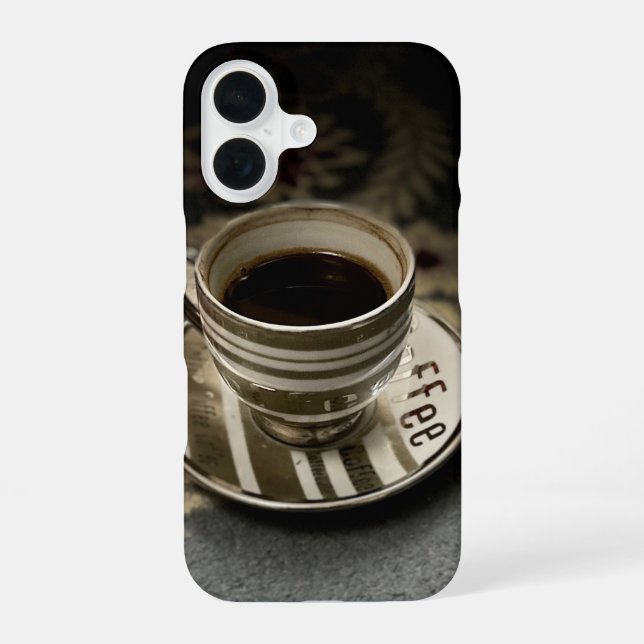 Cup of coffee iPhone case (Back)