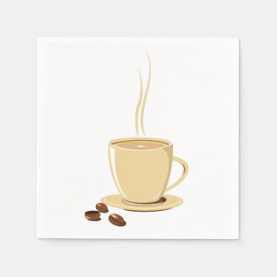 Cup of Coffee Napkins