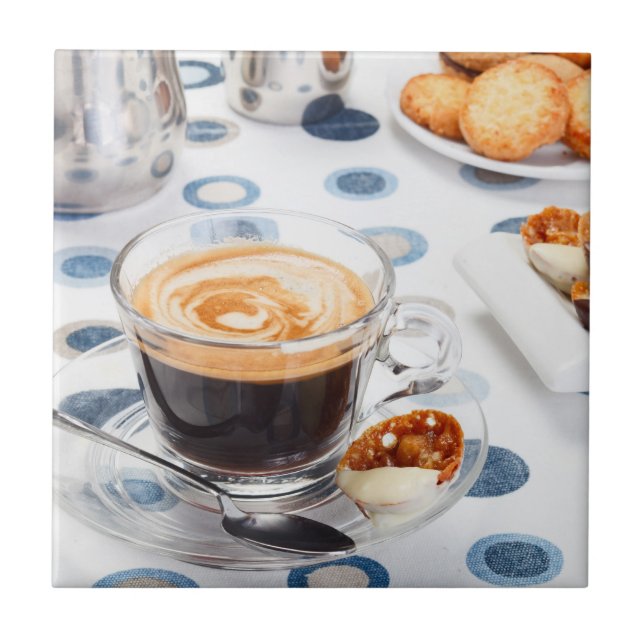 Cup of coffee tile (Front)