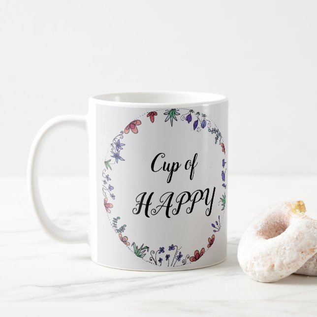 Cup of Happy mug (With Donut)