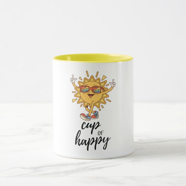Cup of Happy Sunshine Modern (Center)