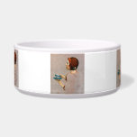 Cup of Java Bowl<br><div class="desc">Artist:Penrhyn Stanlaws | Woman in cloche drinking a cup of coffee</div>
