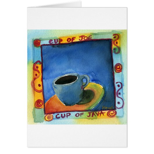 Cup of Java Cup of Joe Cards (Front)