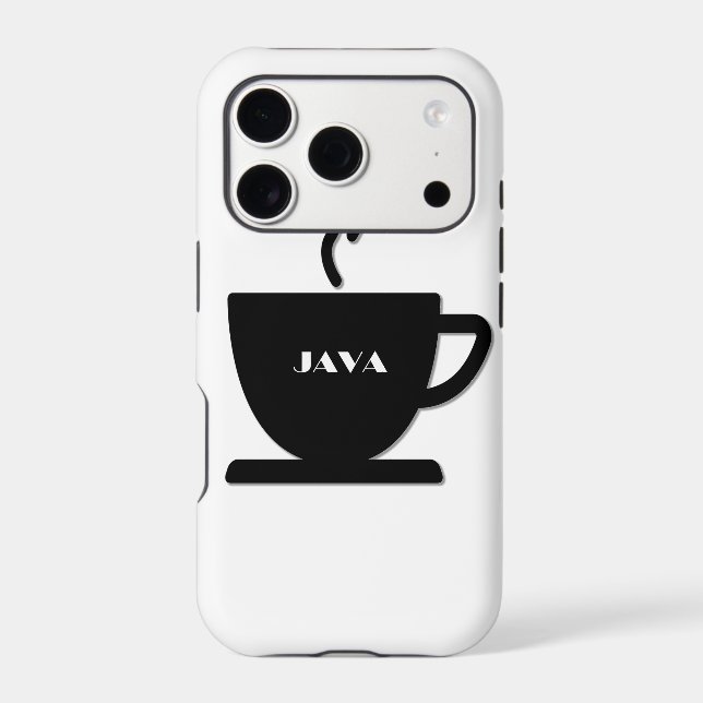 Cup of Java Iphone Case (Back)