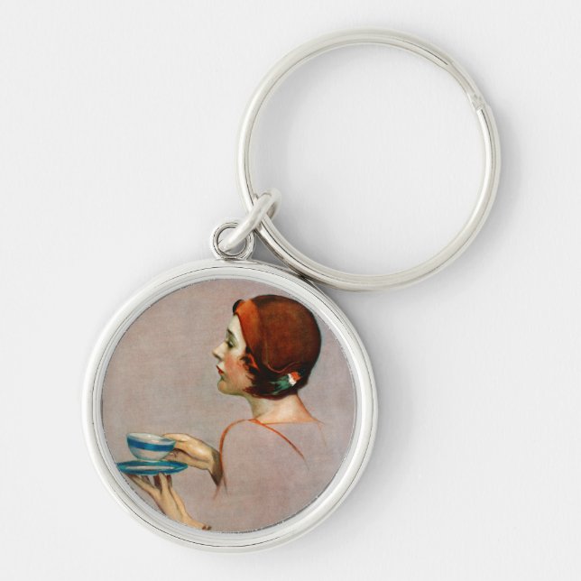 Cup of Java Keychain (Front)